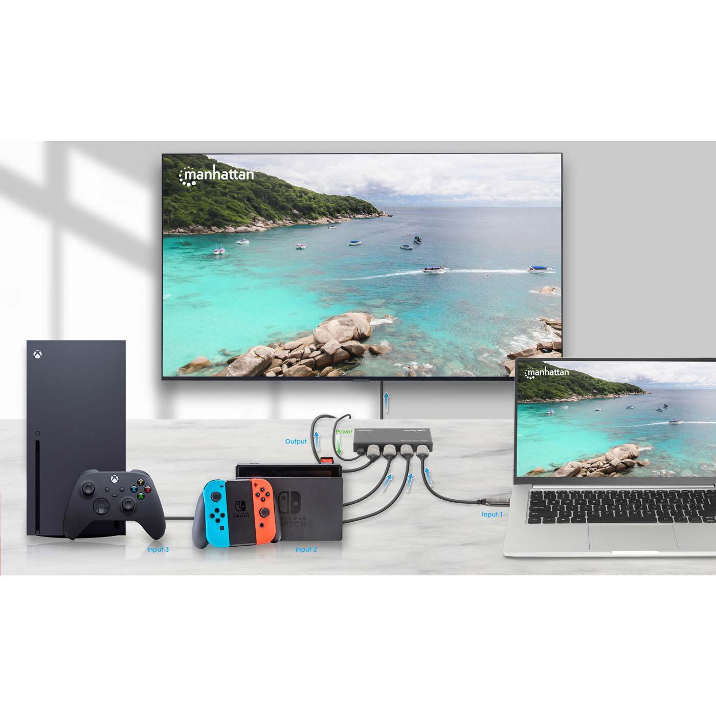 Switch HDMI de 3 puertos 4K Image 4