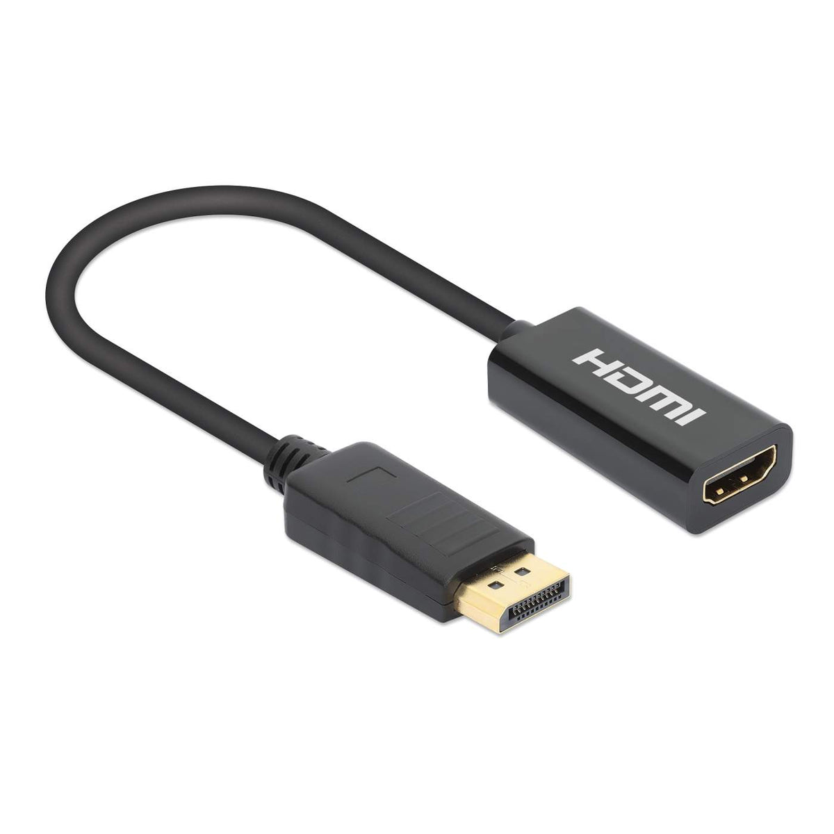 Adaptador activo DisplayPort macho a HDMI hembra, 4K a 60 Hz Image 3
