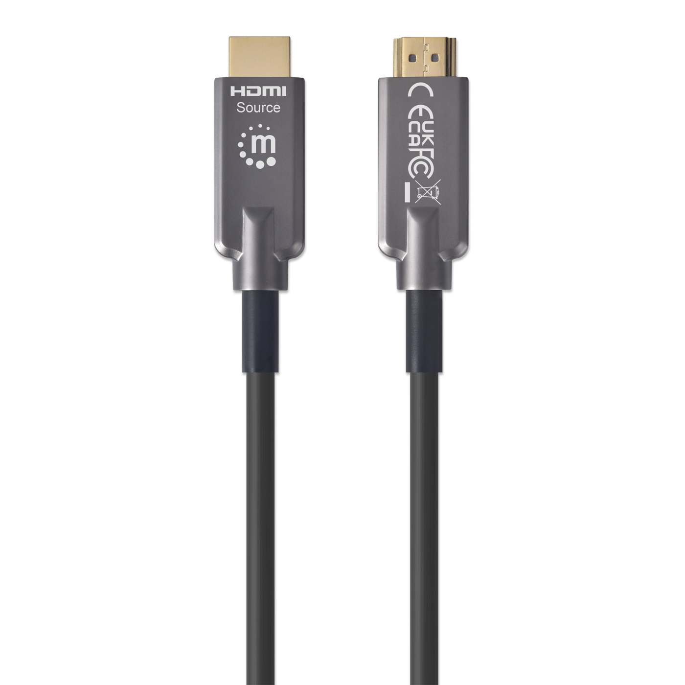 4K@60Hz Cable óptico activo HDMI blindado de alta velocidad para exteriores Image 5