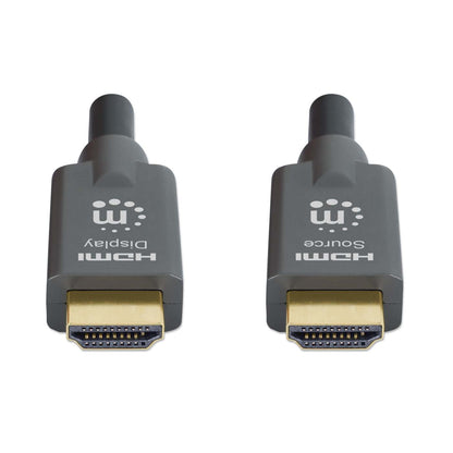 4K@60Hz Cable óptico activo HDMI blindado de alta velocidad para exteriores con enrollacable Image 3