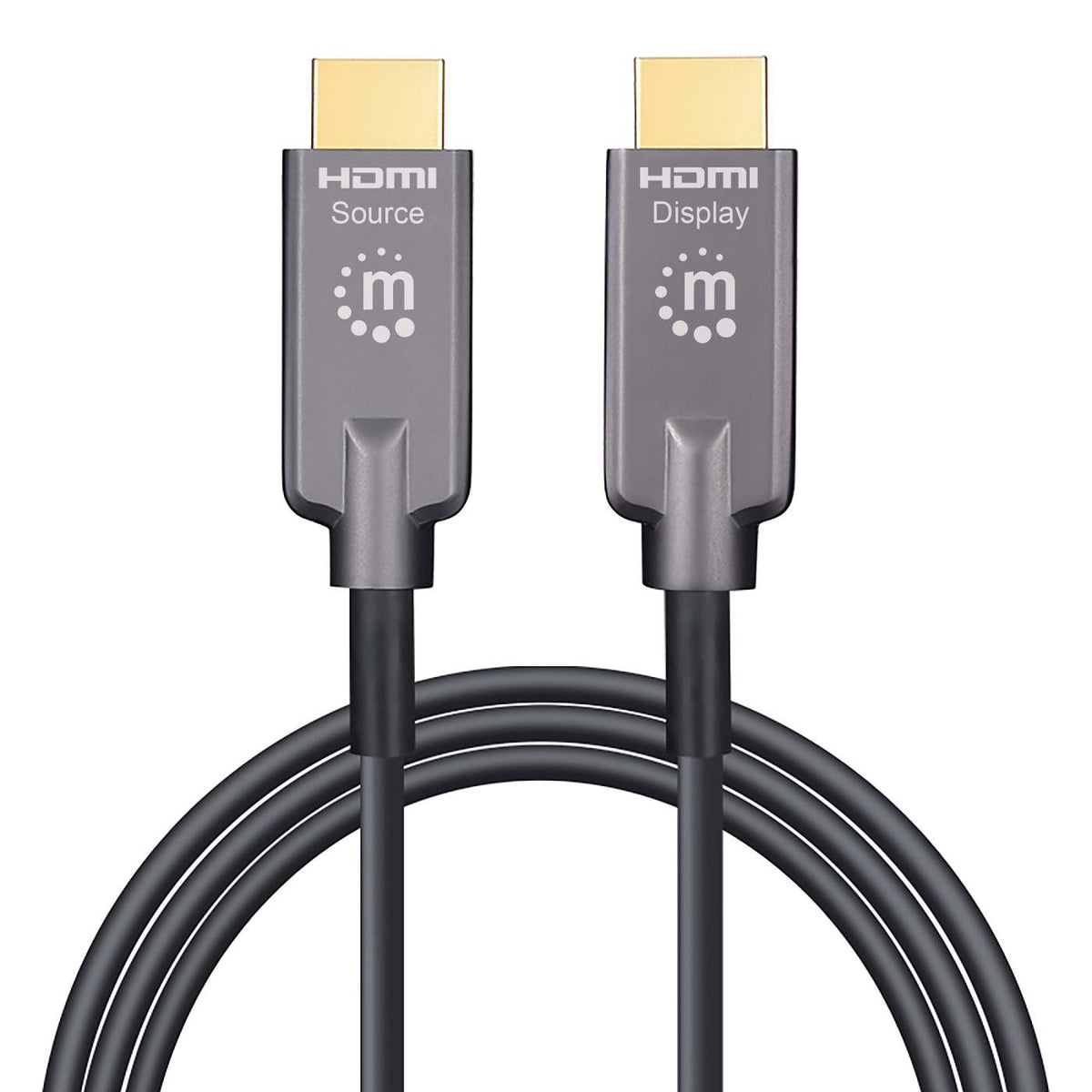 4K@60Hz Cable óptico activo HDMI blindado de alta velocidad para exteriores con enrollacable Image 6