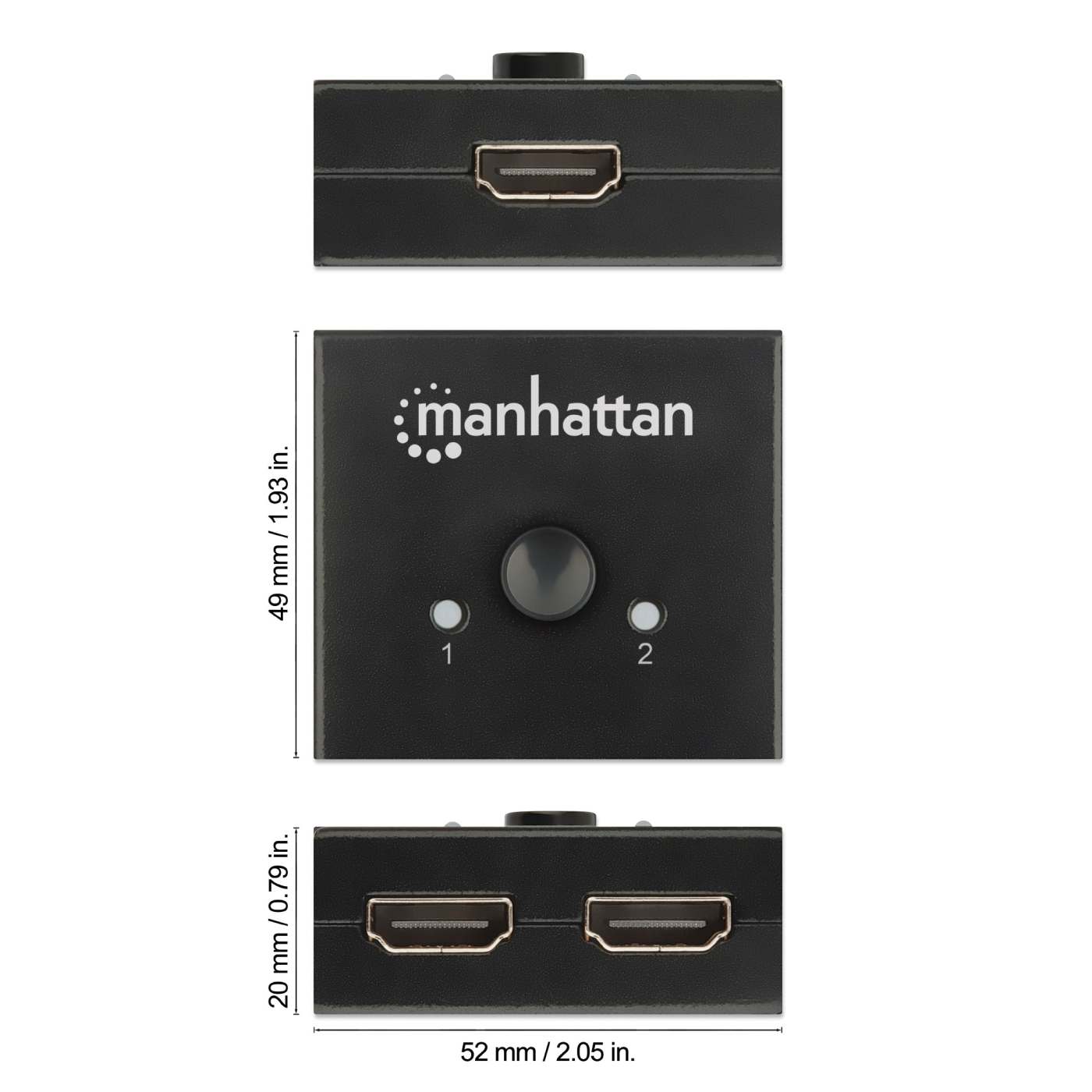 Switch bidireccional HDMI 4K de 2 puertos Image 8