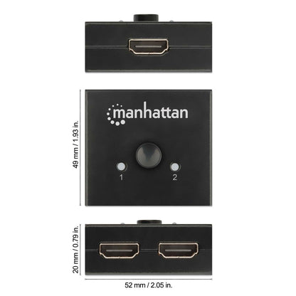 Switch bidireccional HDMI 4K de 2 puertos Image 8