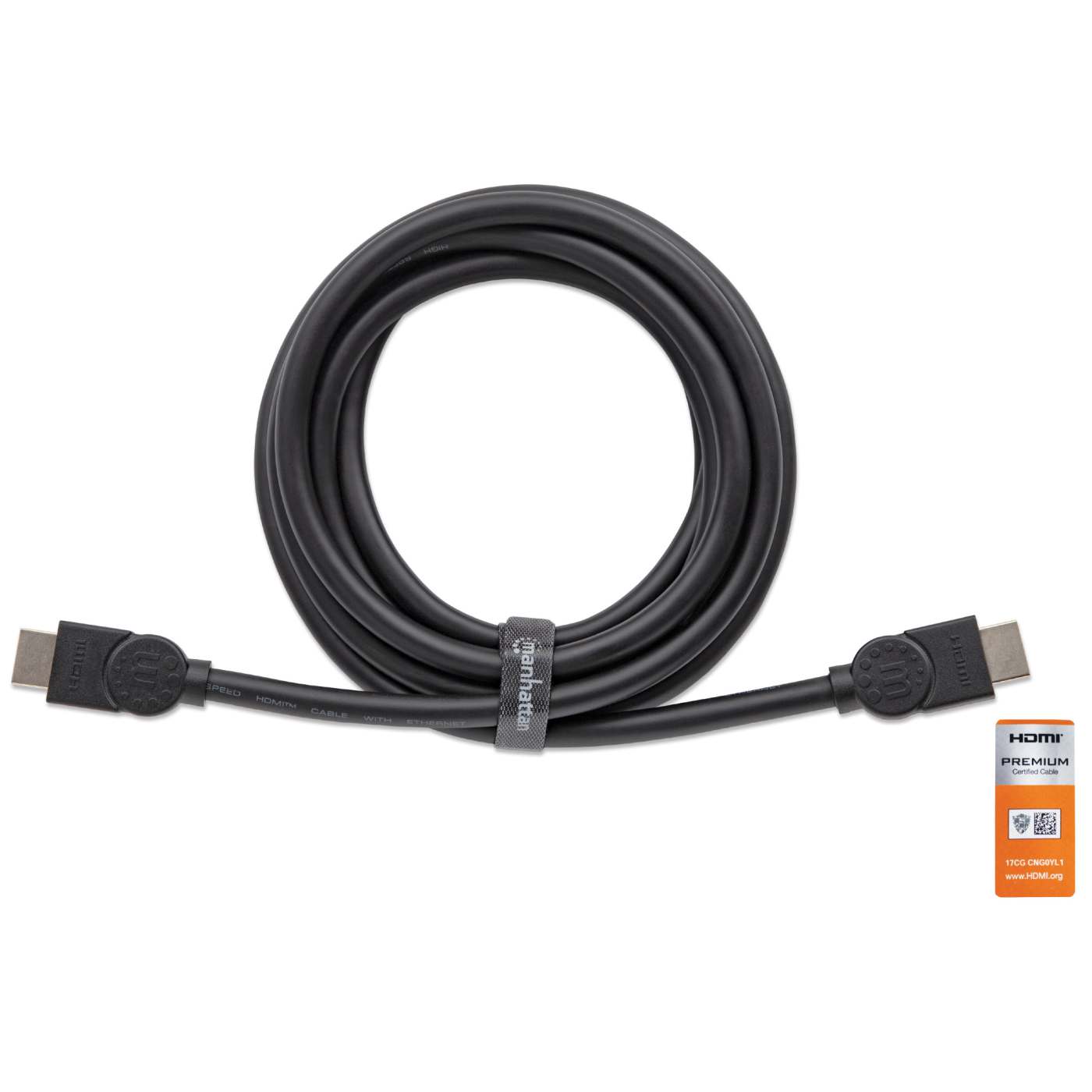 MH HDMI-Pre with ethernet M-M Black CCS #30 3.3ft/1m Image 5