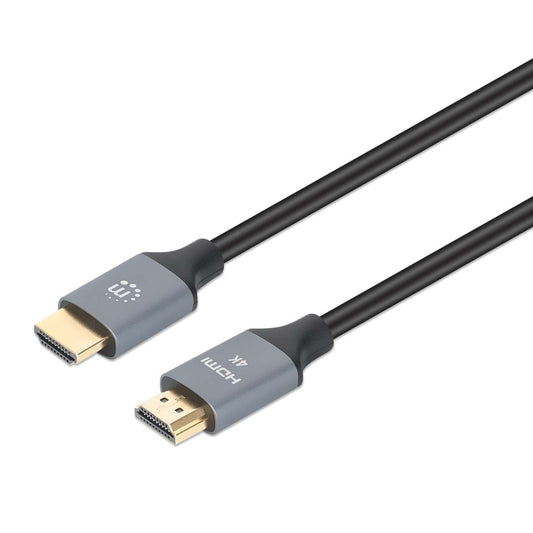 MH 4K@60Hz High Speed HDMI Cable with Ethernet, 1 m, Black Image 1