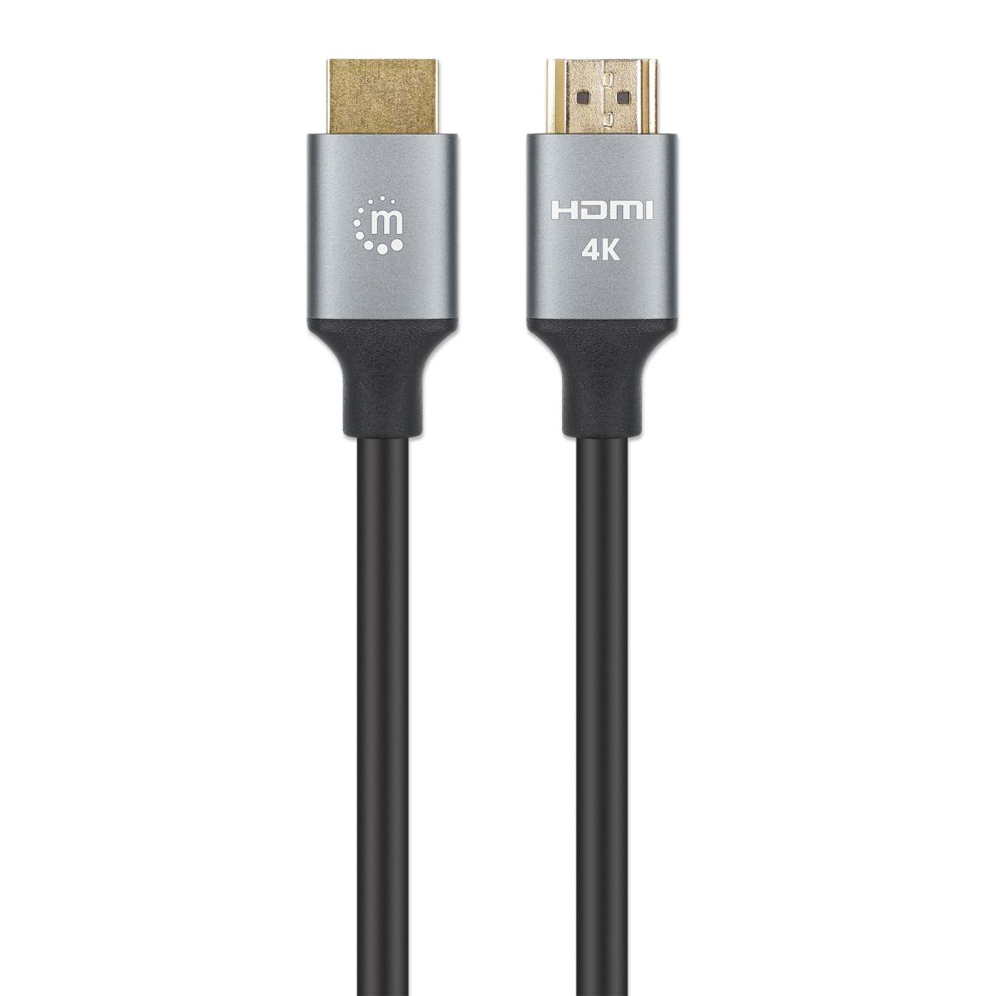 MH 4K@60Hz High Speed HDMI Cable with Ethernet, 1 m, Black Image 4