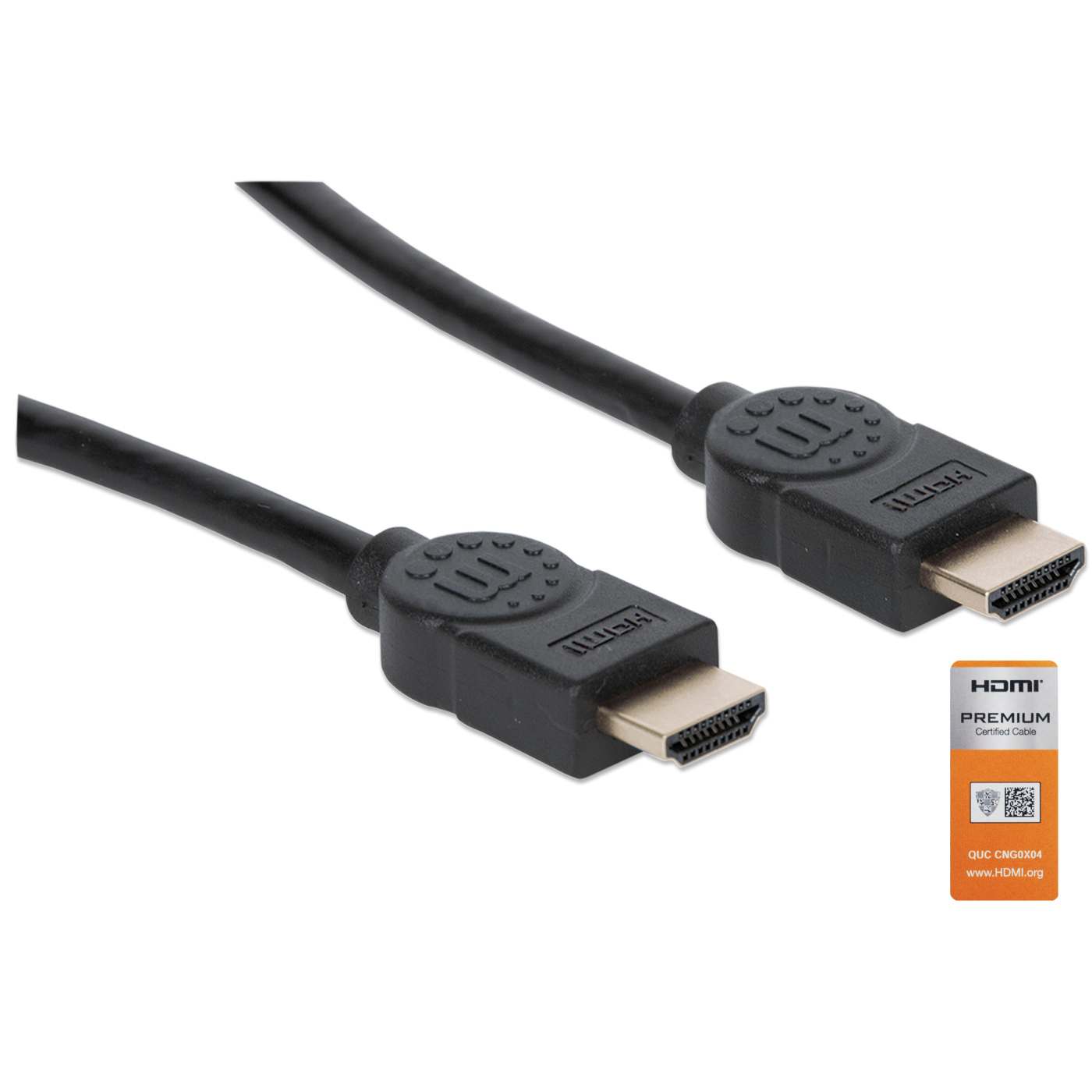 Cable HDMI de alta velocidad certificado 4K@60Hz con Ethernet, 3 m (10 ft) Image 3