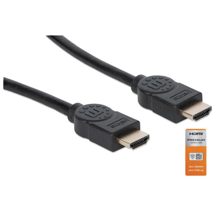 Cable HDMI de alta velocidad certificado 4K@60Hz con Ethernet, 3 m (10 ft) Image 3