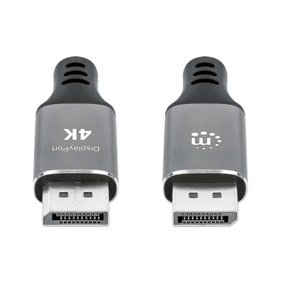 MH 4K@60Hz DisplayPort Monitor Cable, DisplayPort Male / DisplayPort Male, 1m (3.3 ft.), Black Image 5