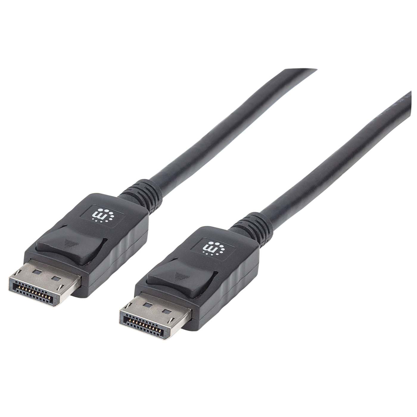 MH DisplayPort Cable 20p M-M #28 6.6ft/2m Black Image 1