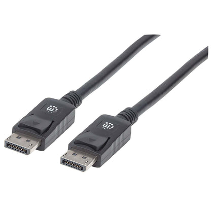 MH DisplayPort Cable 20p M-M #28 6.6ft/2m Black Image 1