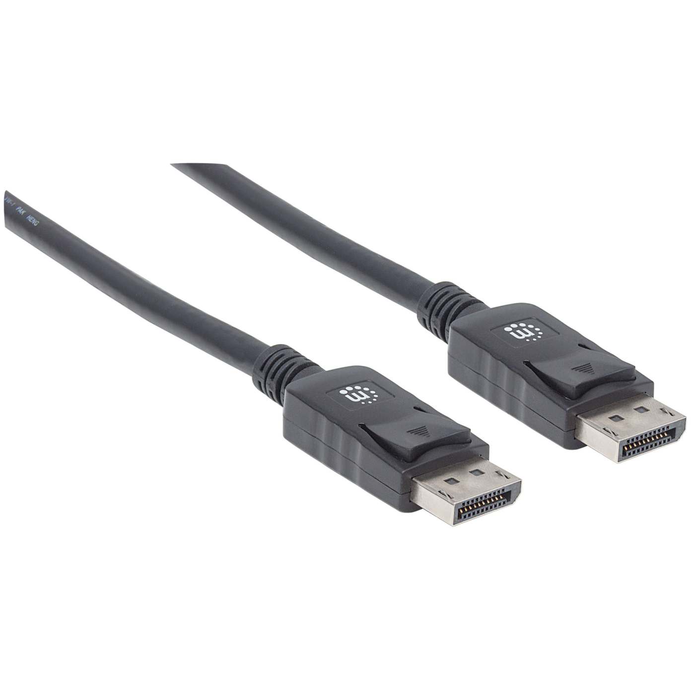 MH DisplayPort Cable 20p M-M #28 6.6ft/2m Black Image 3