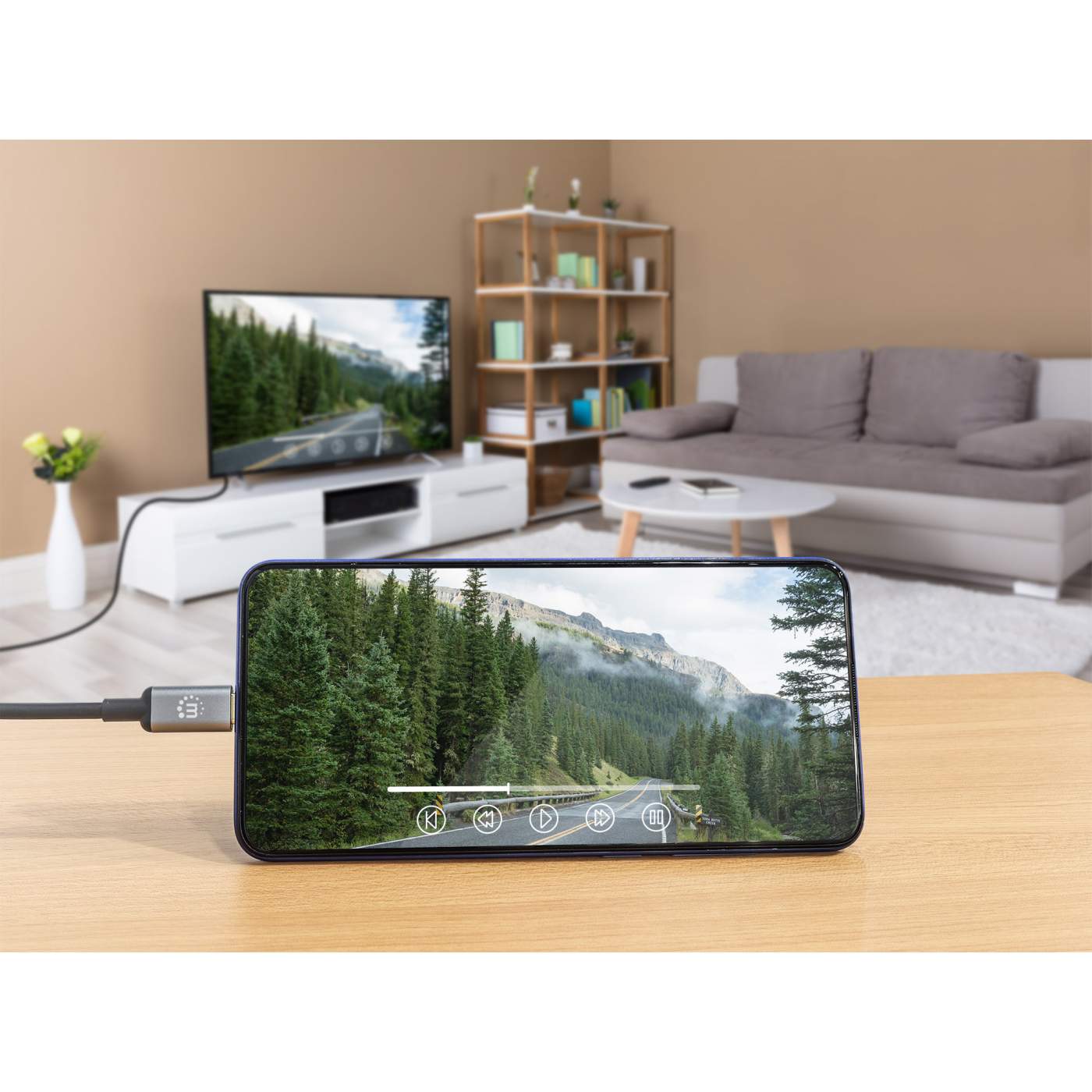 Cable adaptador de USB-C a HDMI de 4K@60Hz Image 8