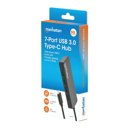 Hub USB-C con 7 puertos USB-A 3.2 Packaging Image 2