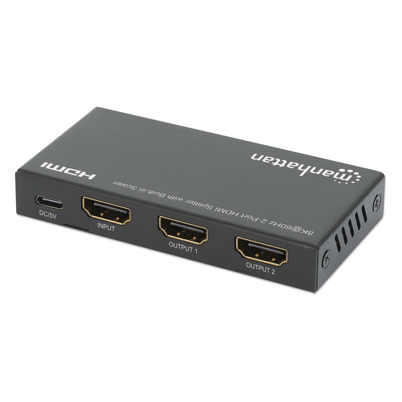 Splitter HDMI MH de 2 puertos 1x2 compatible con 8K a 60 Hz y control EDID (Copia, Automático, Reductor de escala) Image 4