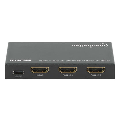 Splitter HDMI MH de 2 puertos 1x2 compatible con 8K a 60 Hz y control EDID (Copia, Automático, Reductor de escala) Image 6