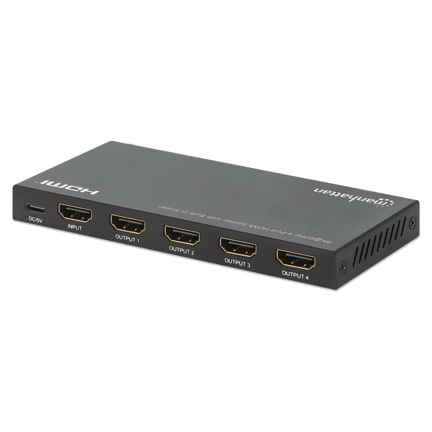 Splitter HDMI MH de 4 puertos 1x2 compatible con 8K a 60 Hz y control EDID (Copia, Automático, Reductor de escala) Image 4