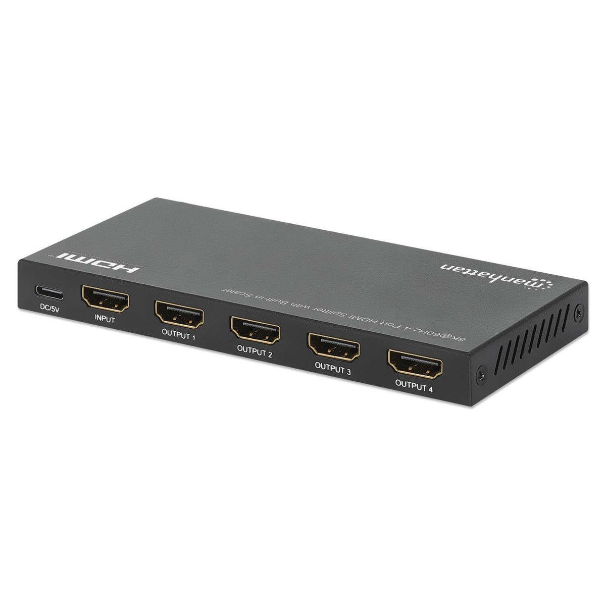 Splitter HDMI MH de 4 puertos 1x2 compatible con 8K a 60 Hz y control EDID (Copia, Automático, Reductor de escala) Image 4