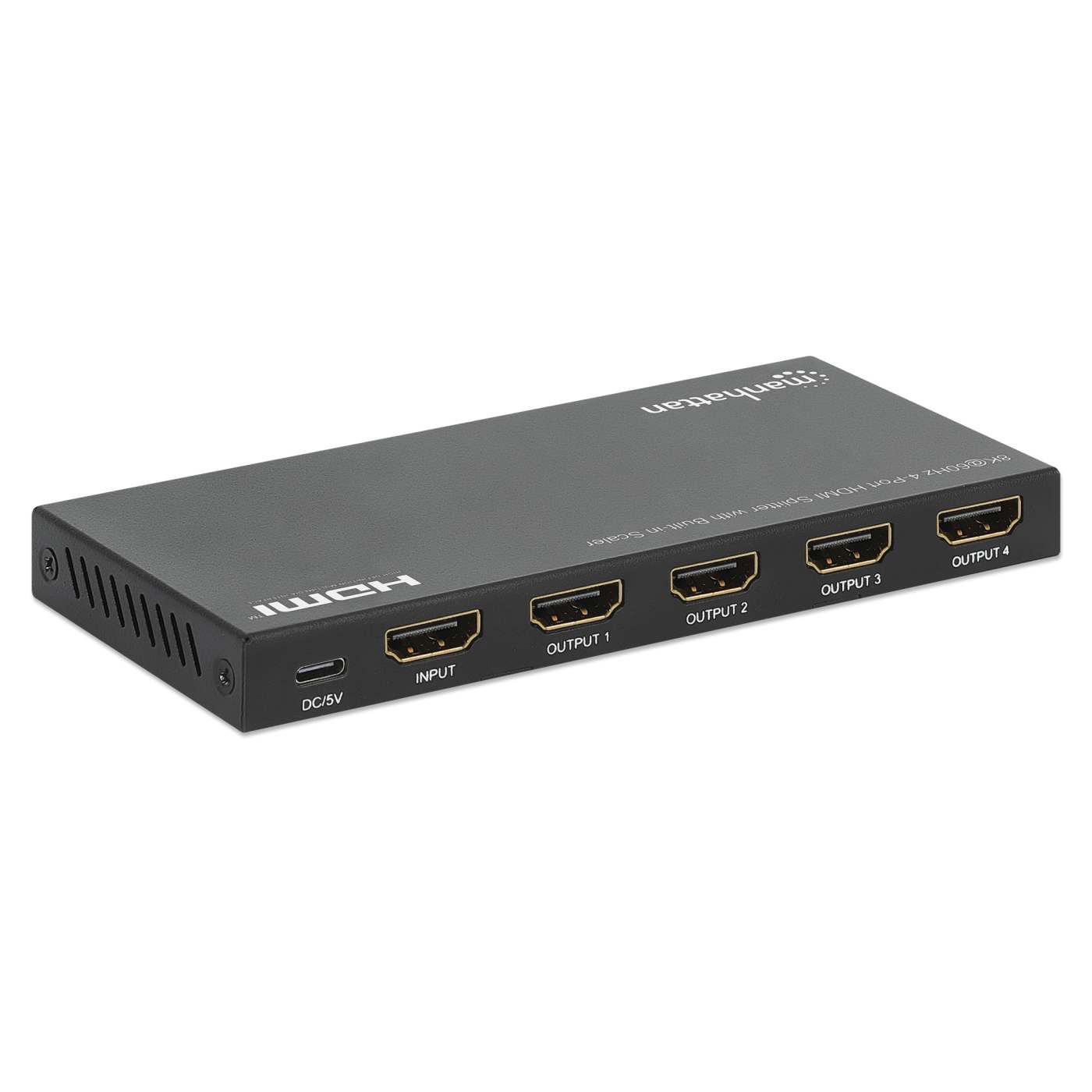 Splitter HDMI MH de 4 puertos 1x2 compatible con 8K a 60 Hz y control EDID (Copia, Automático, Reductor de escala) Image 5