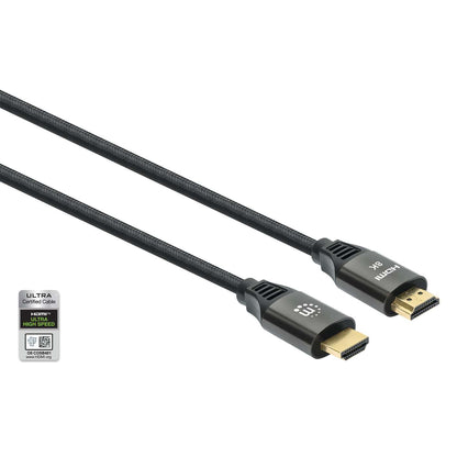 MH 8K@60Hz High Speed HDMI Cable with Ethernet, 2 m, Black Image 3