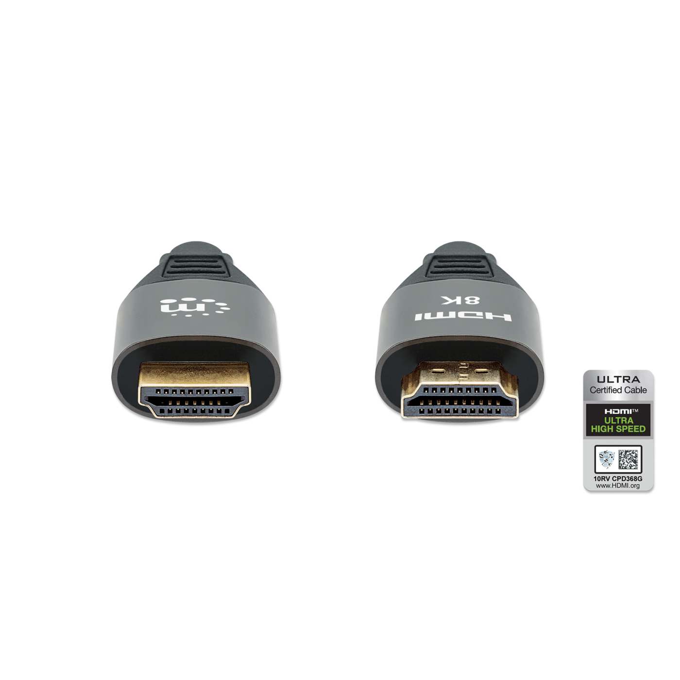 MH HDMI2.1 Certified Ultra High Speed Cable with Ethernet, #28, cotton Braided,3M Image 4