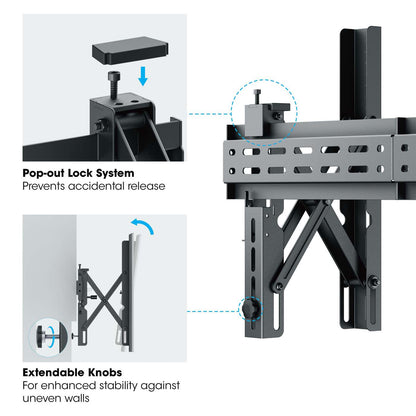Soporte para Videowall de 37" a 70" con sistema Pop-Out Image 14