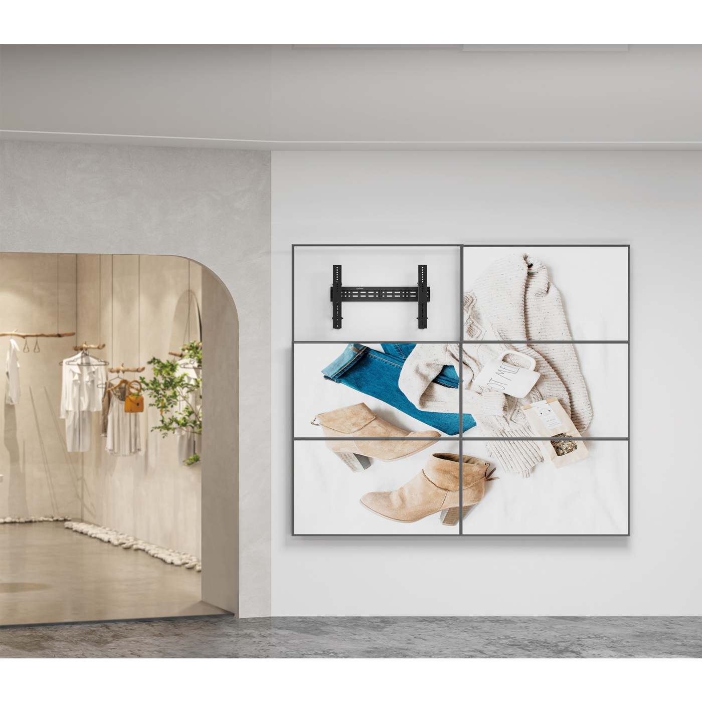 Soporte para Videowall de 37" a 70" con sistema Pop-Out Image 7