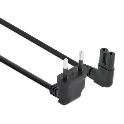 Cable de alimentación UE en ángulo C7 a CEE 7/16, 2 m Image 3