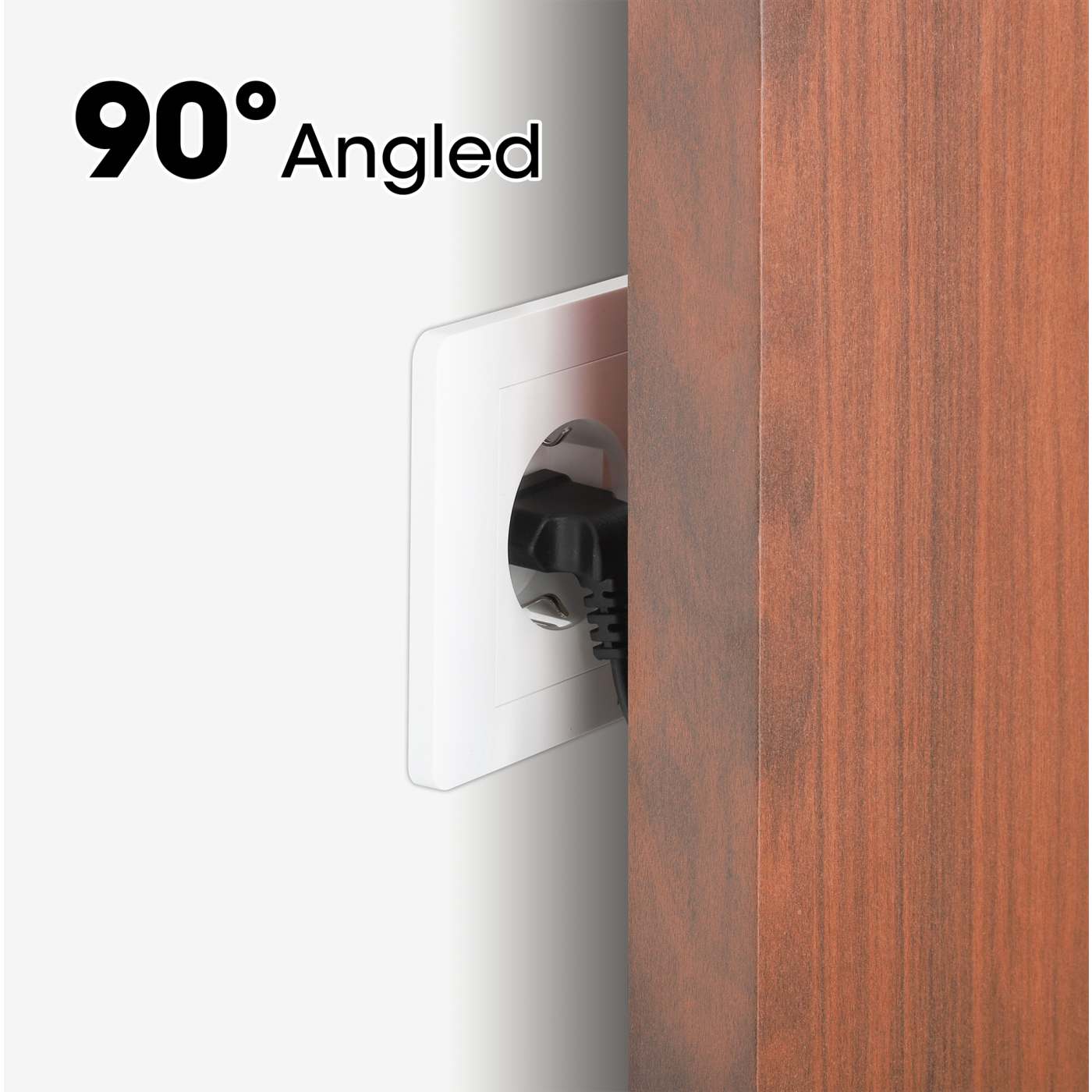 Cable de alimentación UE en ángulo C7 a CEE 7/16, 2 m Image 4