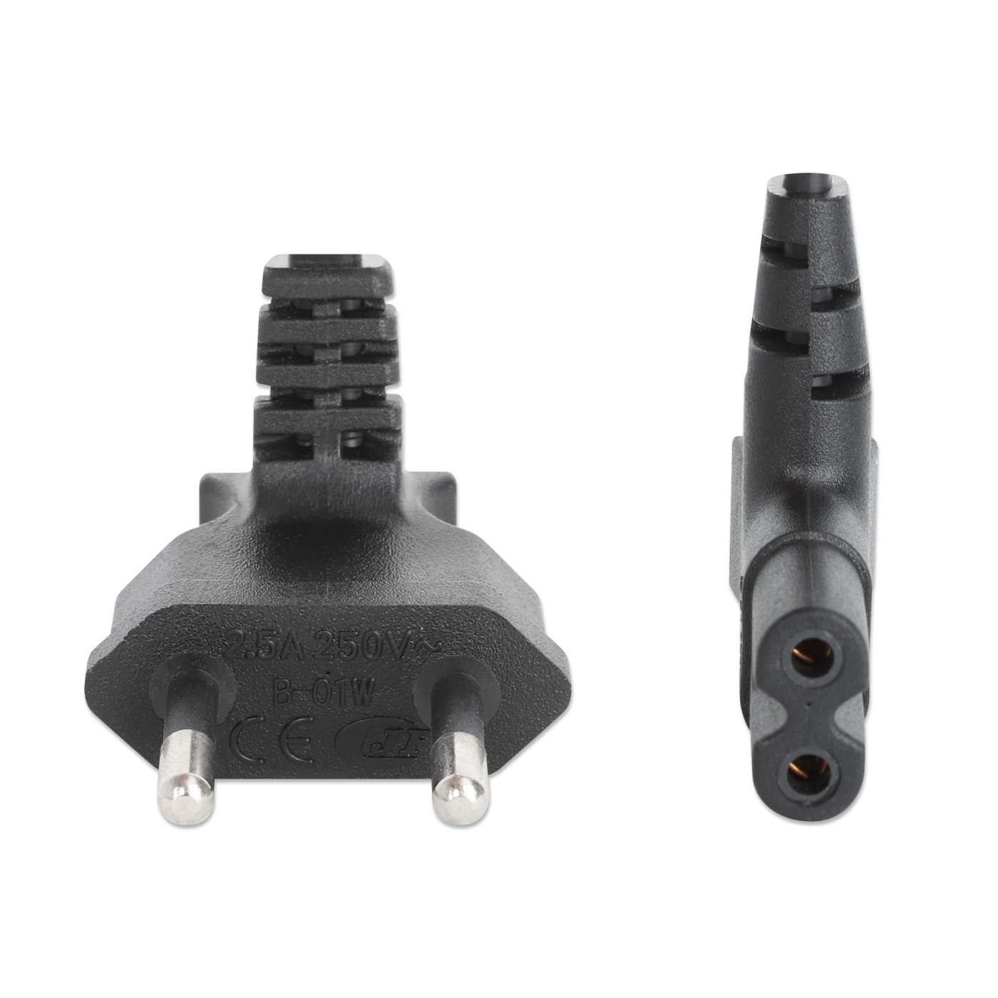 Cable de alimentación UE en ángulo C7 a CEE 7/16, 2 m Image 6