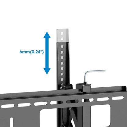 Soporte de pared antirrobo para pantalla, fijo con extensión frontal Image 11