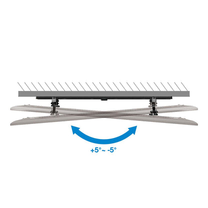 Soporte de pared antirrobo para pantalla, fijo con extensión frontal Image 12