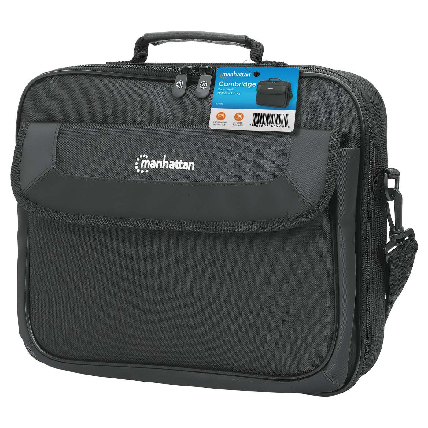 Maletín portafolio Cambridge para laptop de 14.1"  Packaging Image 2