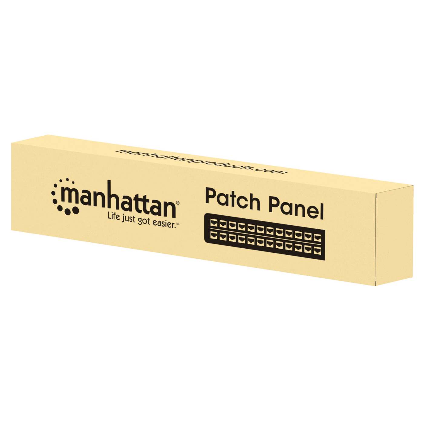 Panel de parcheo modular de 24 puertos 0.5U Packaging Image 2