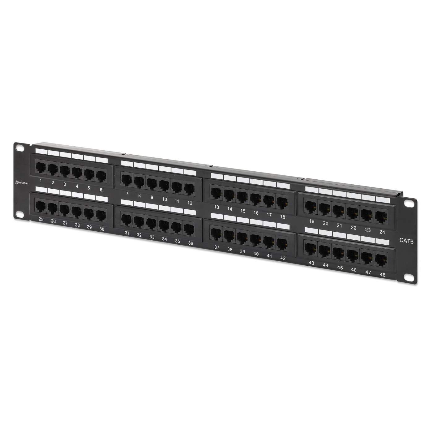 Panel de parcheo modular de 48 puertos, 1U Image 1