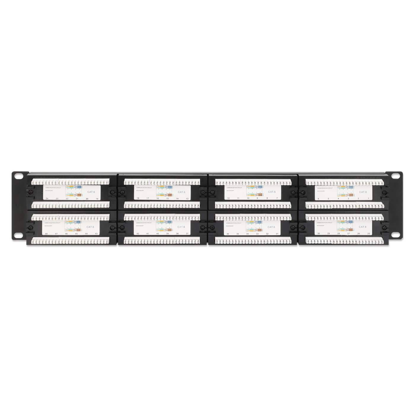 Panel de parcheo modular de 48 puertos, 1U Image 5