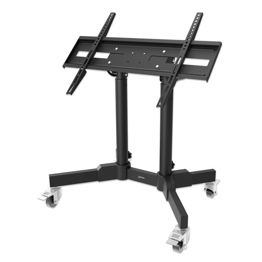 Soporte tipo Carrito Compacto con Altura Ajustable para Pantallas de 23" a 70" Image 1