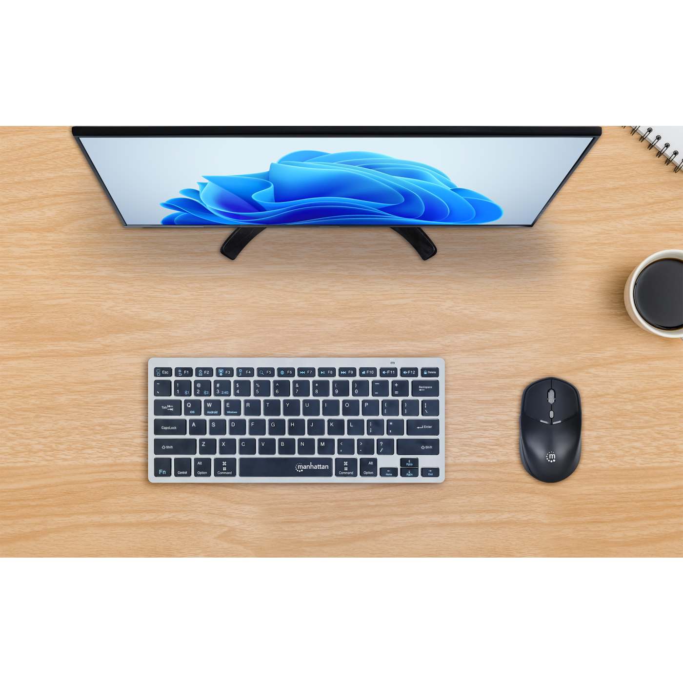 Mouse USB óptico inalámbrico compacto Image 10