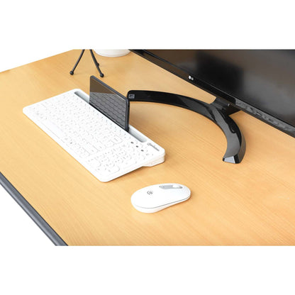 Kit de teclado y mouse inalámbricos con conexión dual USB y Bluetooth Image 3