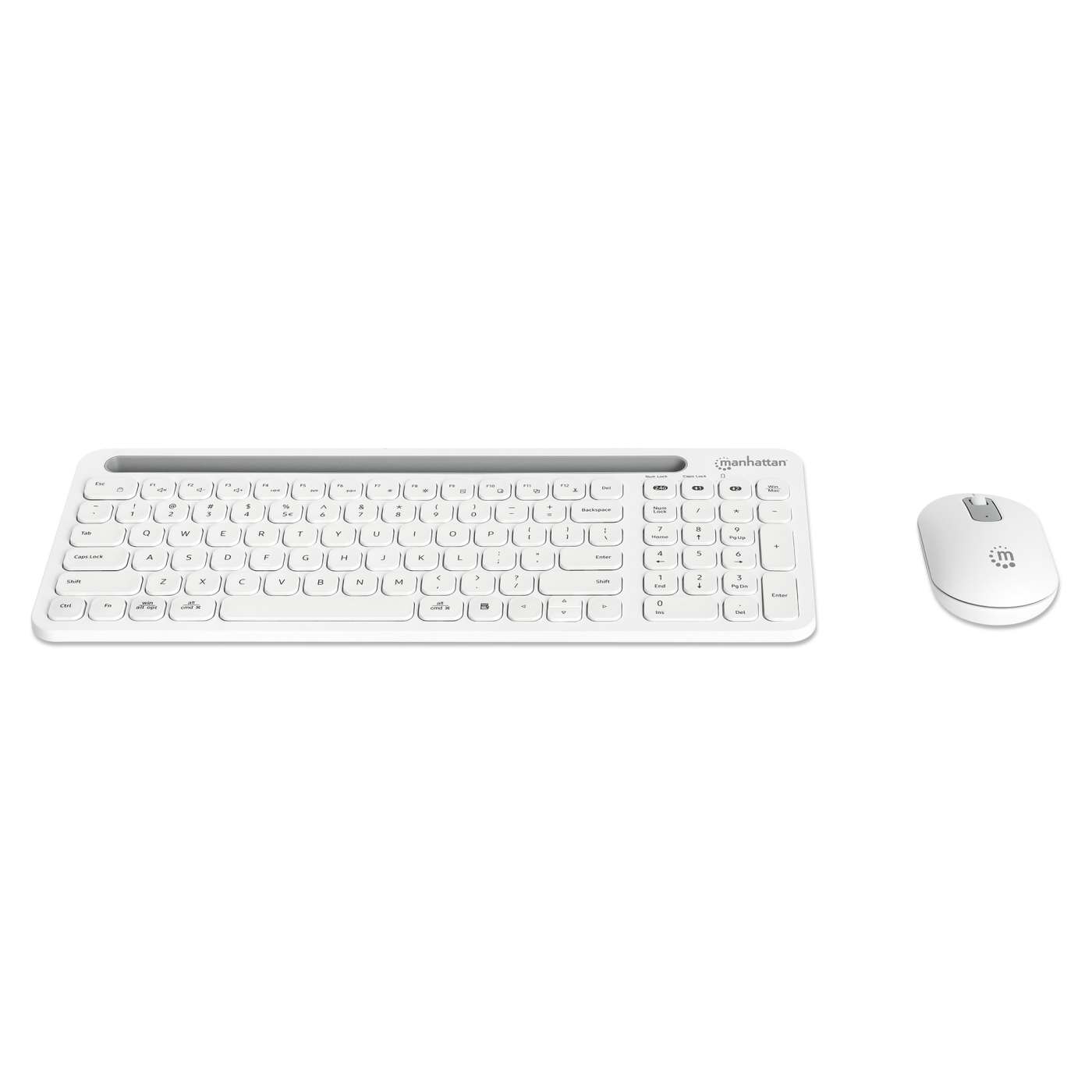 Kit de teclado y mouse inalámbricos con conexión dual USB y Bluetooth Image 4