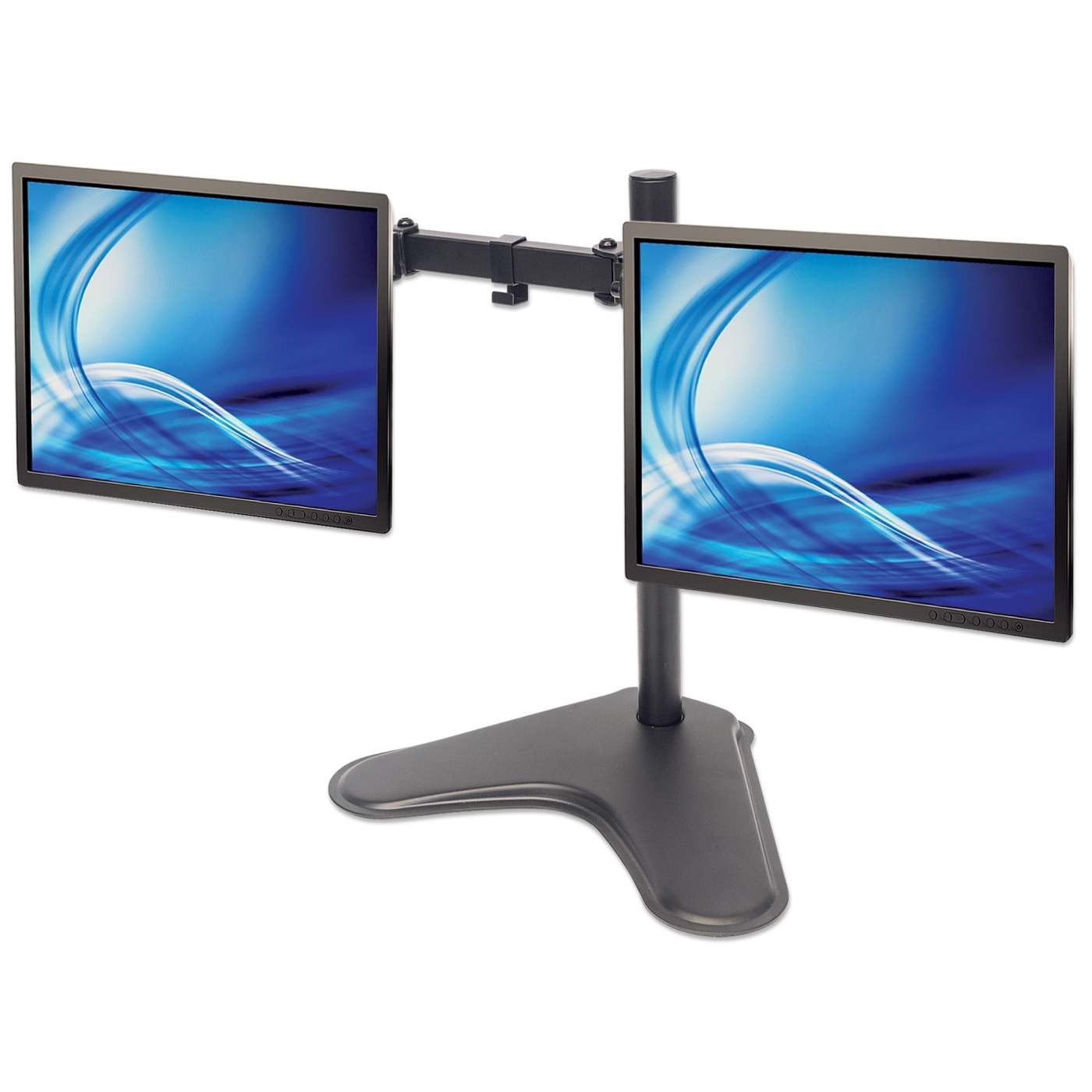 Soporte universal para dos monitores con brazos articulados de doble articulación Image 5