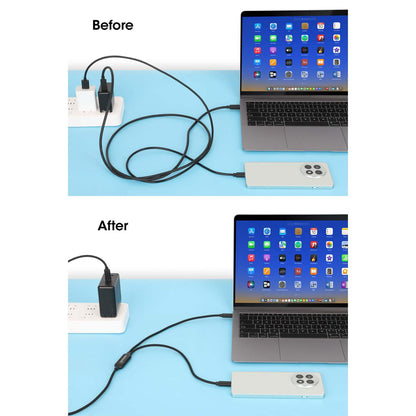 Cable de carga USB-C doble 100 W, 2 m (7 ft) Image 6