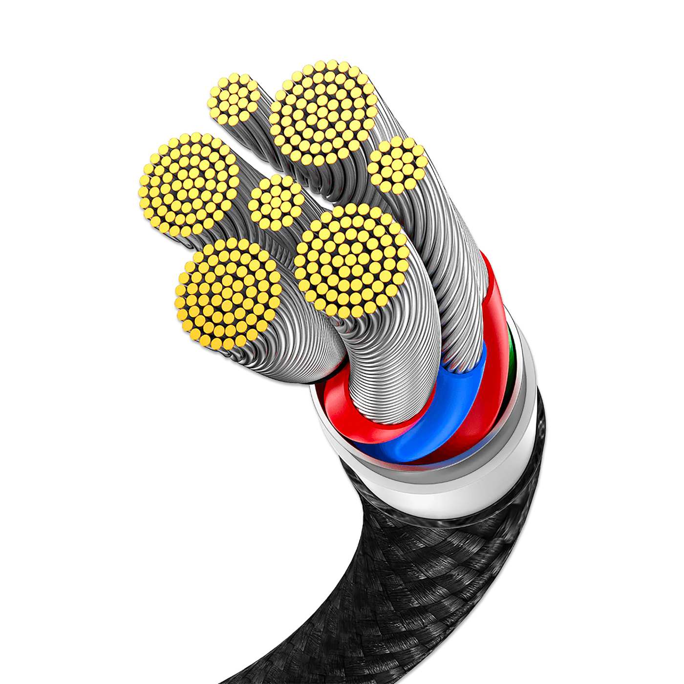 Cable de carga USB-C doble 100 W, 2 m (7 ft) Image 7