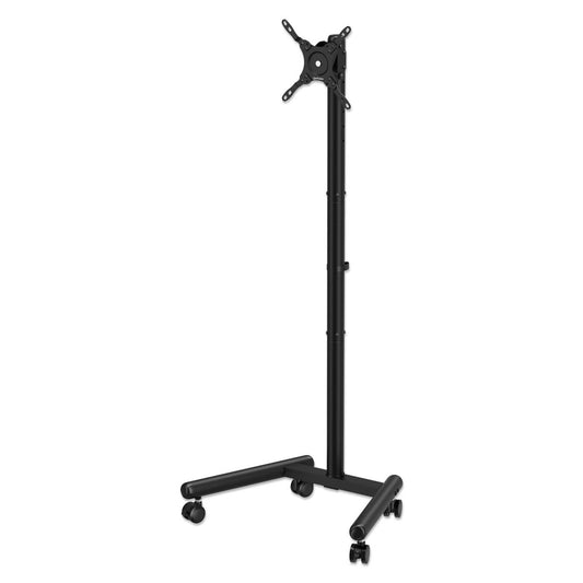 Carro de TV económico, compacto y de altura ajustable, para pantallas de 13" a 50" Image 1