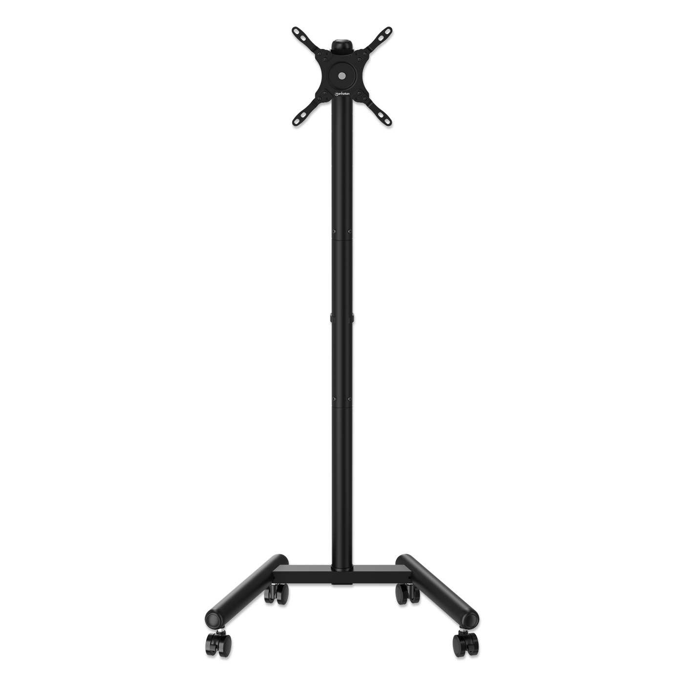 Carro de TV económico, compacto y de altura ajustable, para pantallas de 13" a 50" Image 4