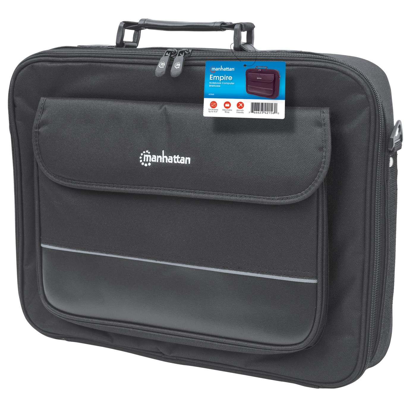 Maletín portafolio Empire para laptop de 17" Packaging Image 2