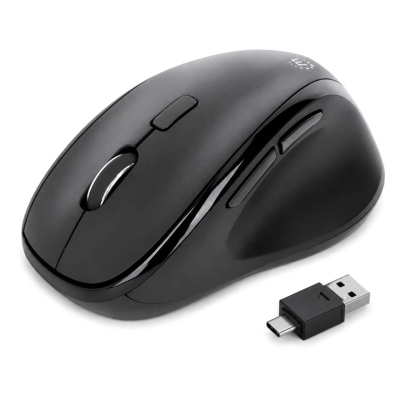 Mouse ergonómico inalámbrico con receptor USB 2 en 1 Image 5