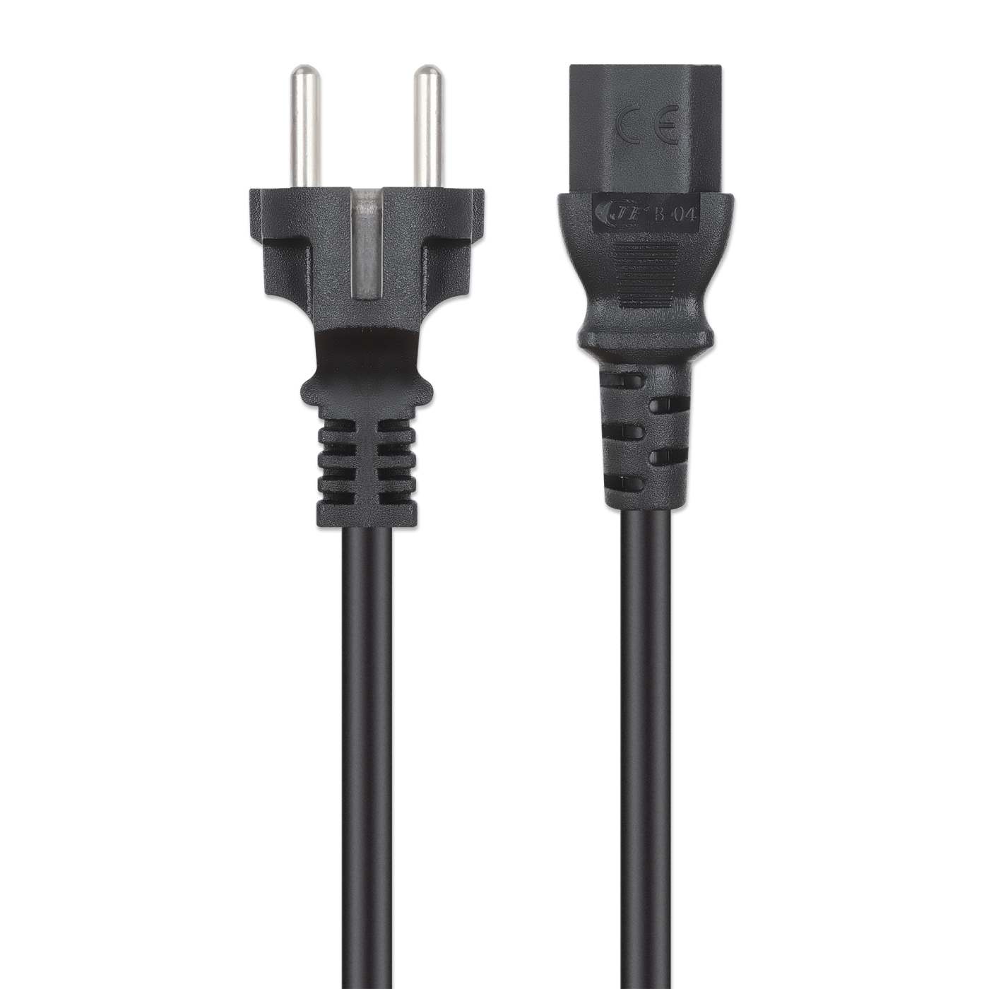 Cable de Alimentación CEE7 a C13 B Negro, 1m Image 4