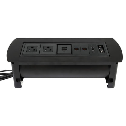 Toma de corriente y puerto de escritotio de montaje en superficie  Image 4