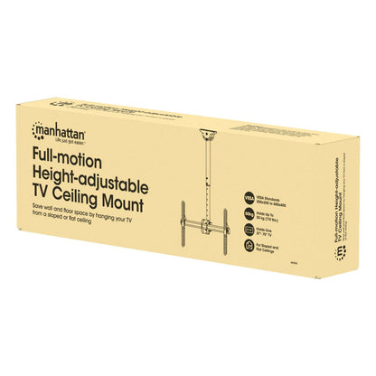 Soporte de Techo con Movimiento Completo y de Altura Ajustable para Pantallas de 37" a 70" Packaging Image 2